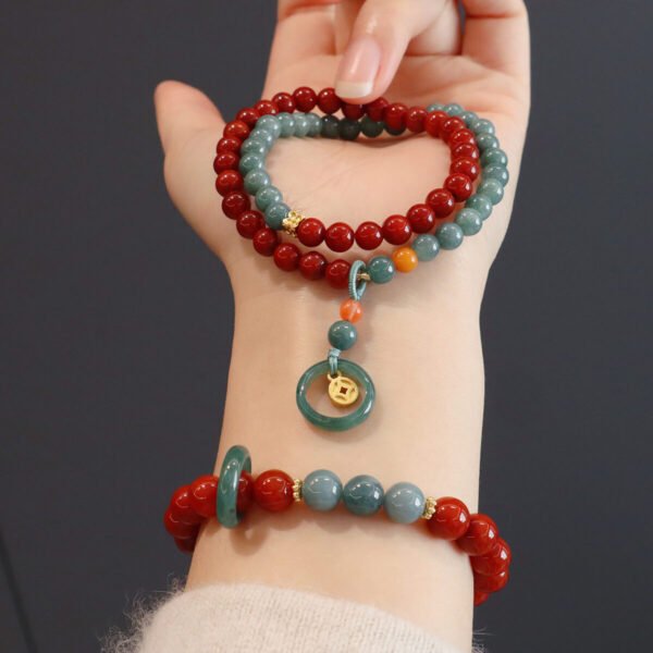 Women Bracelets Red Agate - Image 4