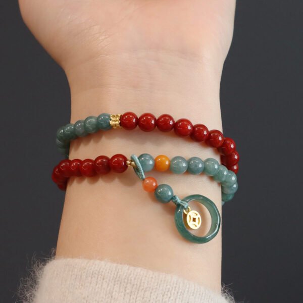 Women Bracelets Red Agate