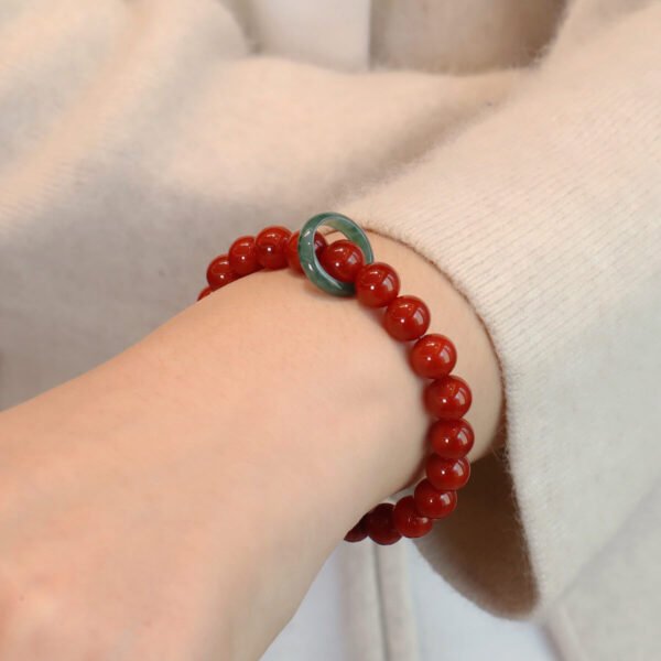 Women Bracelets Red Agate - Image 6