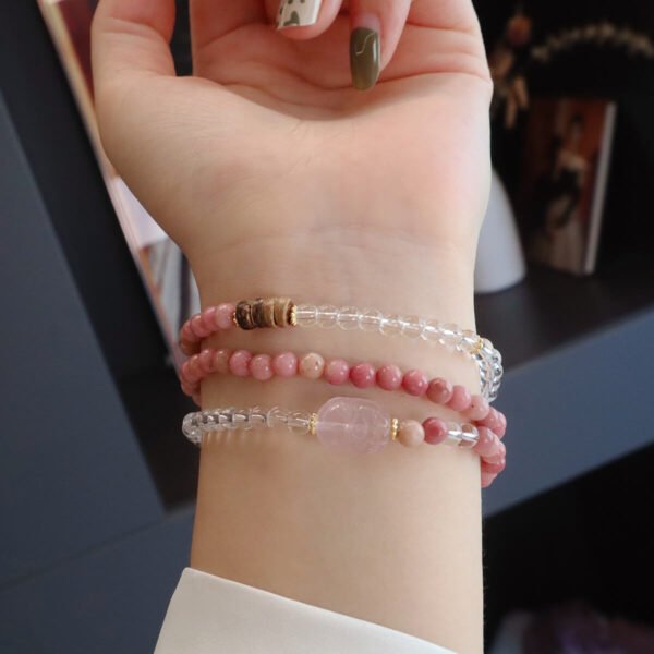 Women Bracelet Pink - Image 5