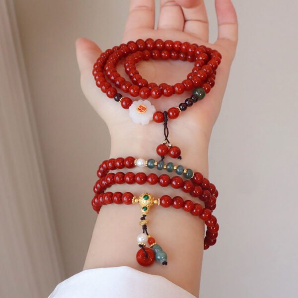 Women Bracelet Red Agate - Image 6