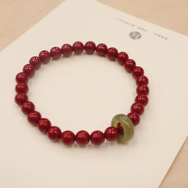 Men Cinnabar Bracelet