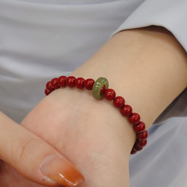 Men Cinnabar Bracelet - Image 3