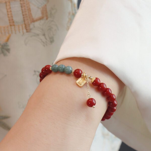 Women Bracelet Red Agate - Image 2