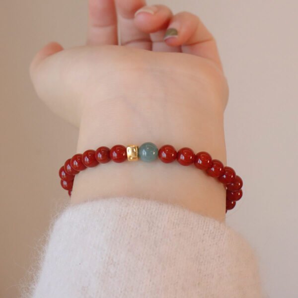 Women Bracelet Red Agate - Image 3