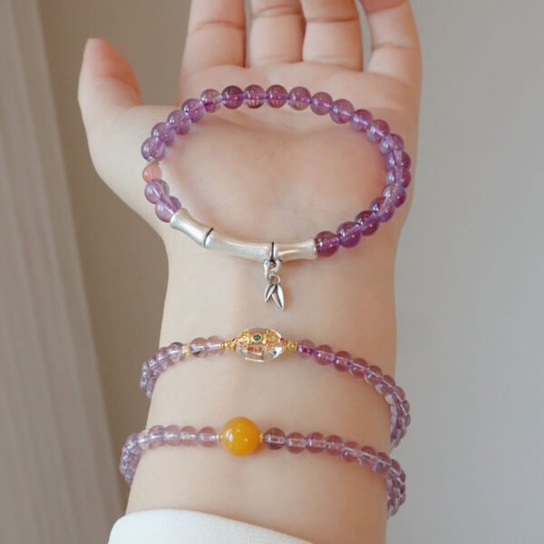 Women Bracelet Amethyst