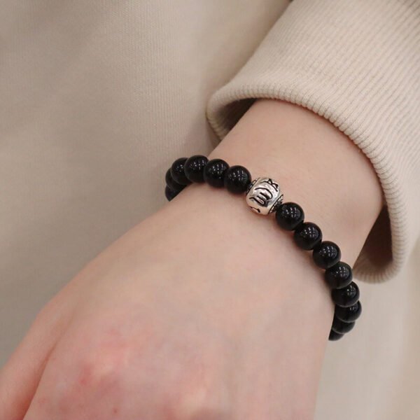 Unisex Bracelet Obsidian - Image 2