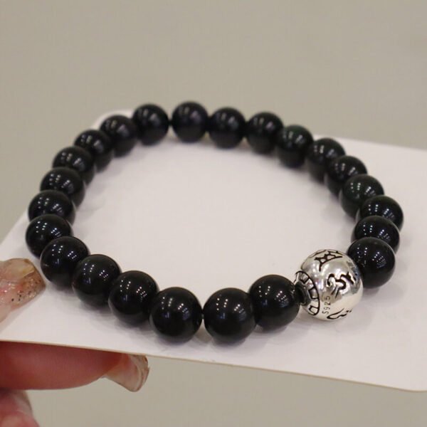 Unisex Bracelet Obsidian - Image 4