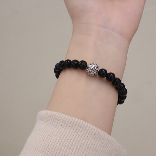 Unisex Bracelet Obsidian - Image 2