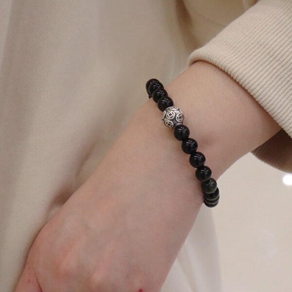 Unisex Bracelet Obsidian - Image 4