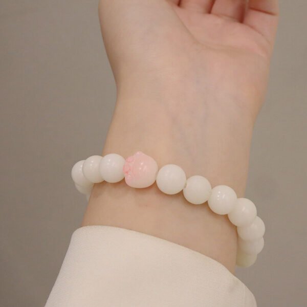 Women Bracelet White Bodhi - Image 2