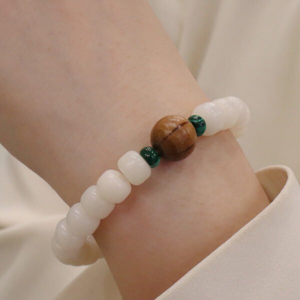 Women Bracelet White Bodhi - Image 4