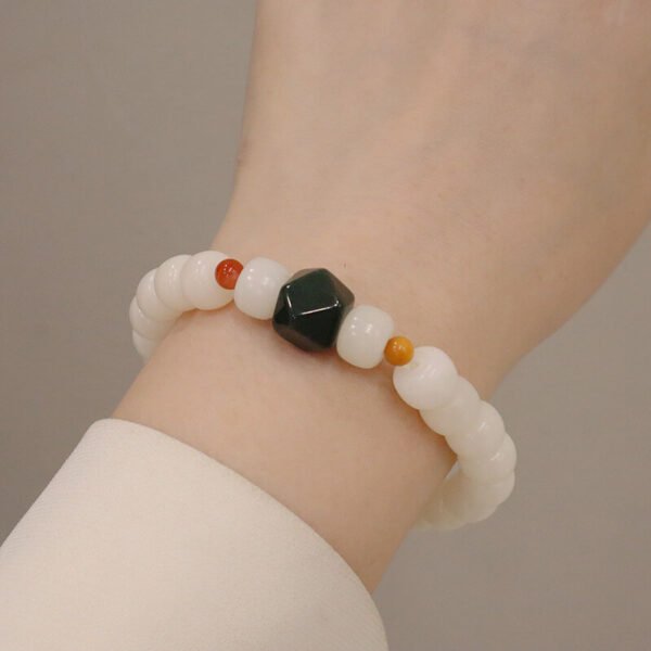 Women Bracelet White Bodhi - Image 2