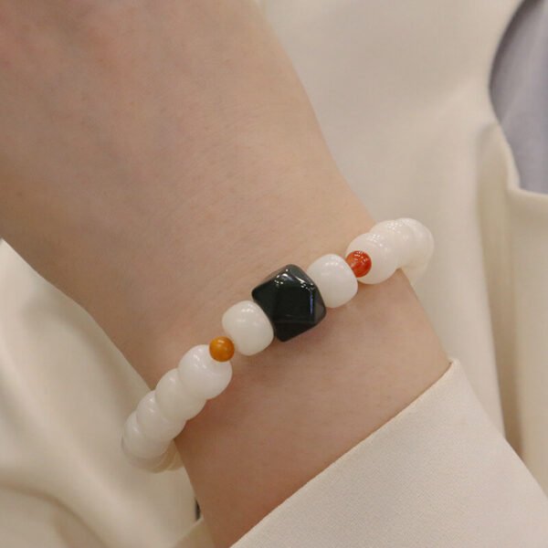 Women Bracelet White Bodhi - Image 3