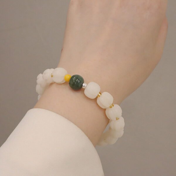 Women Bracelet White Bodhi - Image 2