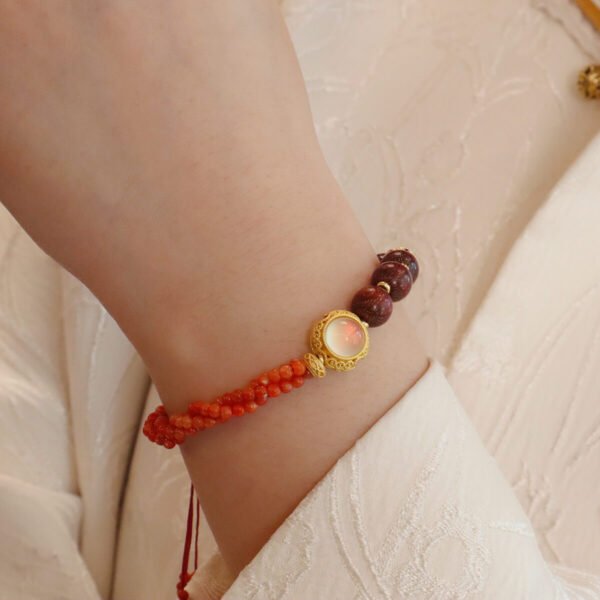 Women Bracelet Redwood Agate - Image 6