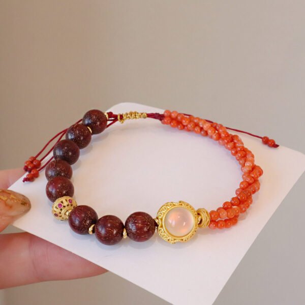 Women Bracelet Redwood Agate