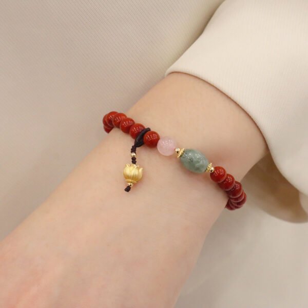 Women Bracelet Red Agate - Image 6