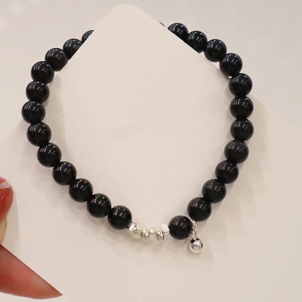 Women Bracelet Obsidian