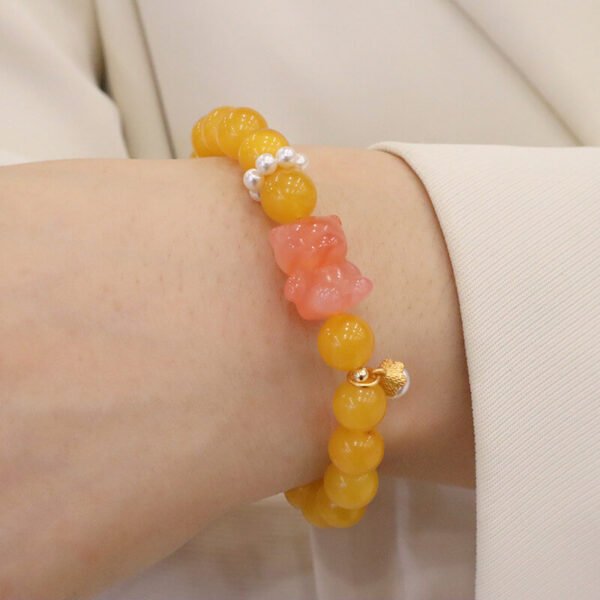 Women Bracelet Beeswax Amber - Image 3