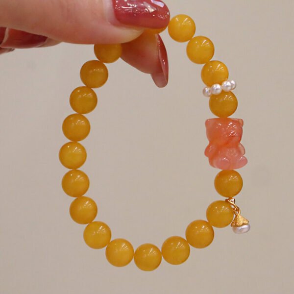 Women Bracelet Beeswax Amber - Image 6