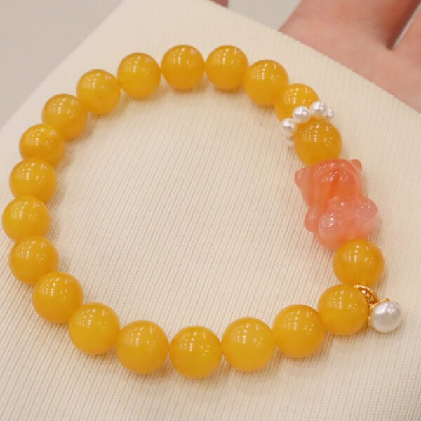 Women Bracelet Beeswax Amber - Image 7