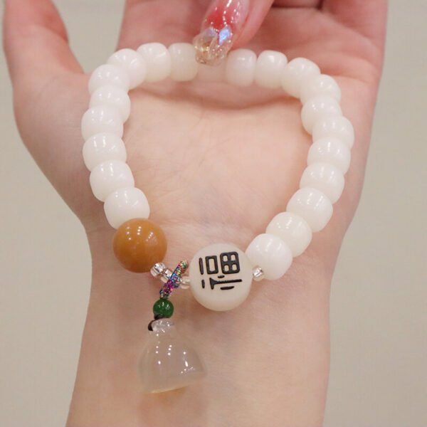 Women Bracelet White Bodhi - Image 3