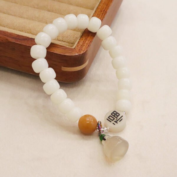 Women Bracelet White Bodhi - Image 4