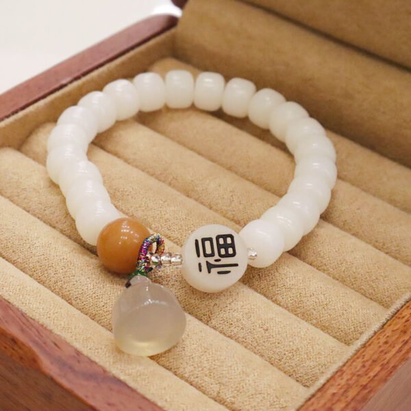 Women Bracelet White Bodhi - Image 5