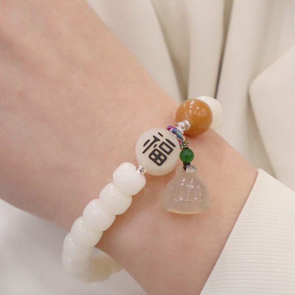 Women Bracelet White Bodhi - Image 8