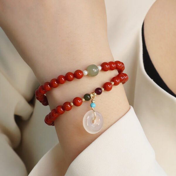 Women Bracelet Southern Red Agate - Image 3