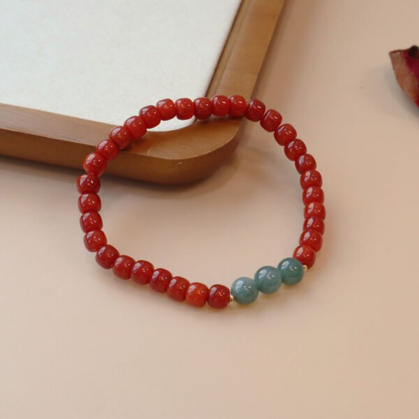 Women Bracelet Red Agate