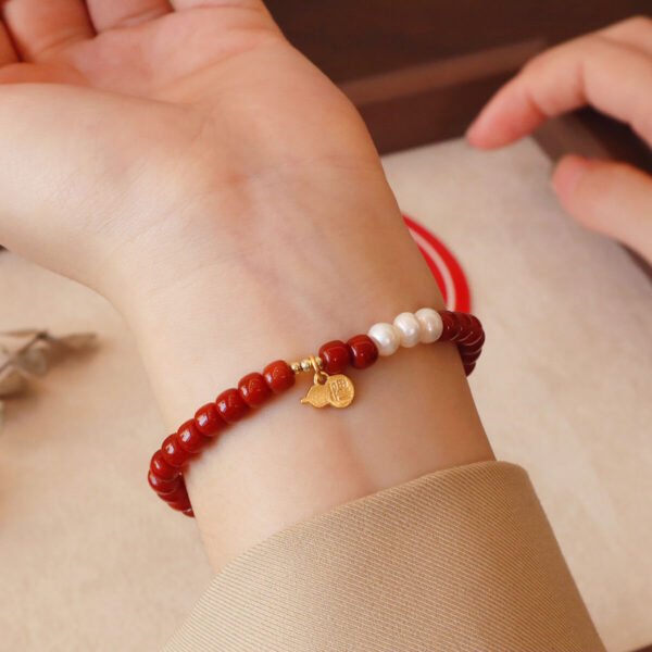 Women Bracelet Red Agate - Image 2