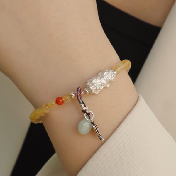 Women Bracelet Yellow Crystal - Image 2