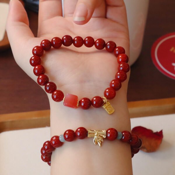 Women Bracelet Red Agate - Image 4