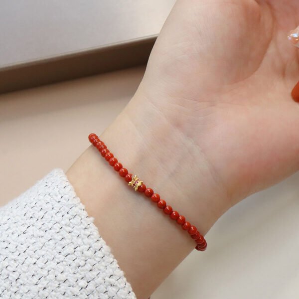 Women Bracelet Red Agate #012323422