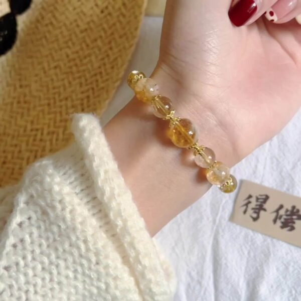 Women Bracelet Citrine #01250025 - Image 2