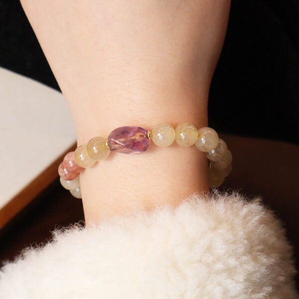 Women Bracelet Yellow Crystal #01240043 - Image 3