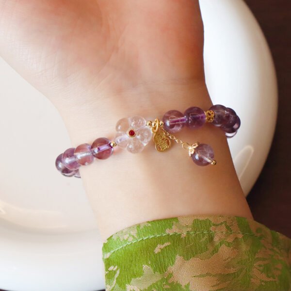 Women Bracelet Amethyst #01231342 - Image 6