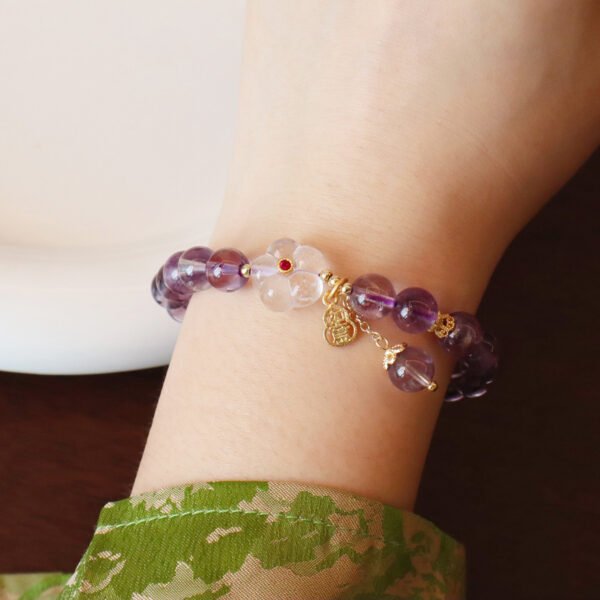 Women Bracelet Amethyst #01231342 - Image 7