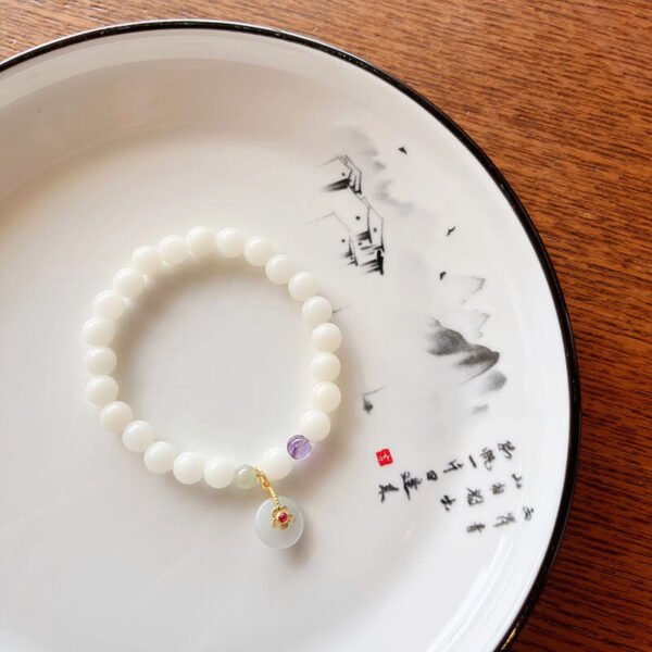 Women Bracelet White Bodhi #01251912 - Image 2