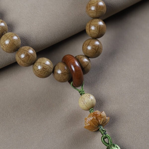 Six-Path Wood Handheld Buddhist Prayer Beads #01272241 - Image 2