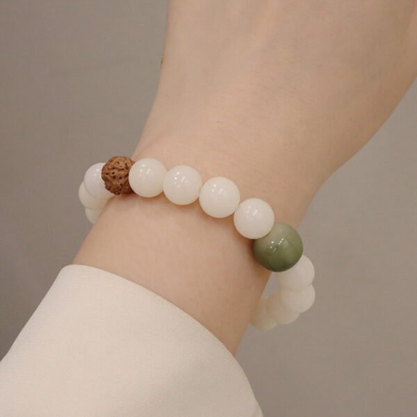 Women Bracelet White Bodhi - Image 2