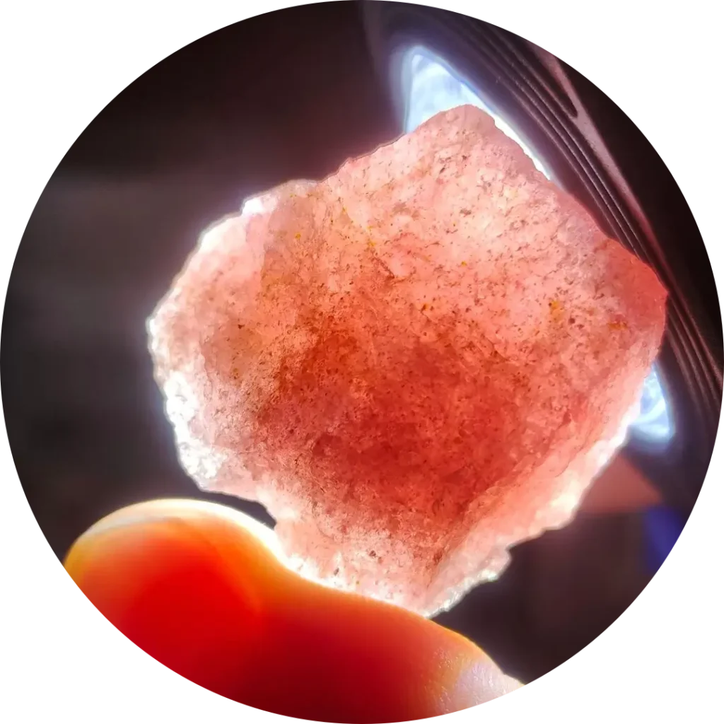 Red Strawberry Quartz