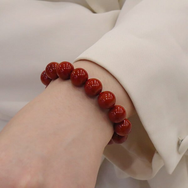 Unisex Bracelet Frame Red Agate - Image 4