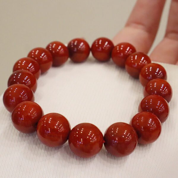 Unisex Bracelet Frame Red Agate